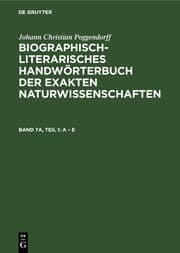 Cover von A - E, Lieferung 1