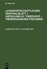 Cover von Oktober 1963