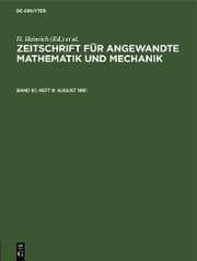 Cover von August 1981