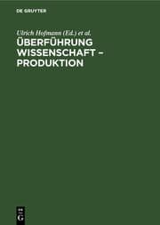 Cover von Überführung Wissenschaft - Produktion