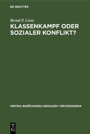 Cover von Klassenkampf oder Sozialer Konflikt?