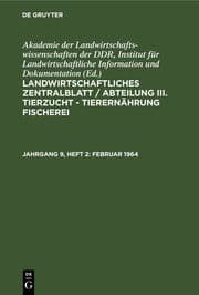 Cover von Februar 1964