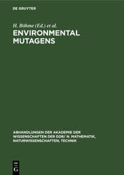 Cover von Environmental Mutagens