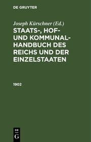 Cover von 1902
