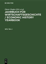 Cover von Jahrbuch für Wirtschaftsgeschichte / Economic History Yearbook. 1973, Teil 2