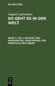 Cover von Eduard und Margarethe, oder Spiegel des menschlichen Lebens