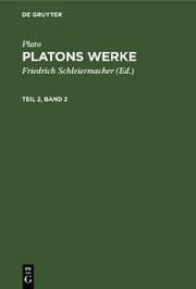 Cover von Plato: Platons Werke. Teil 2, Band 2