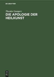 Cover von Die Apologie der Heilkunst