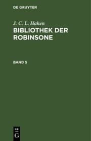 Cover von J. C. L. Haken: Bibliothek der Robinsone. Band 5