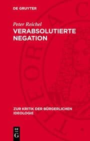 Cover von Verabsolutierte Negation