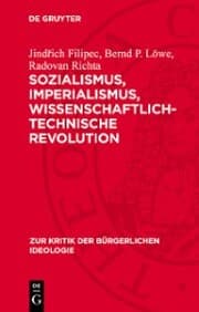 Cover von Sozialismus, Imperialismus, wissenschaftlich-technische Revolution