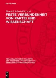 Cover von Feste Verbundenheit von Partei und Wissenschaft