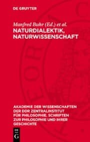 Cover von Naturdialektik, Naturwissenschaft