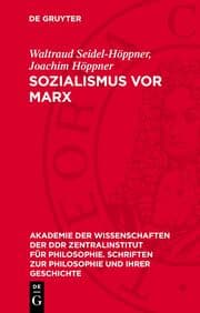 Cover von Sozialismus vor Marx