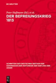 Cover von Der Befreiungskrieg 1813