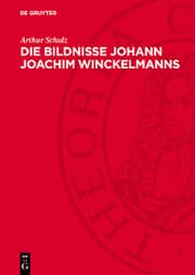 Cover von Die Bildnisse Johann Joachim Winckelmanns