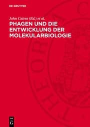 Cover von Phagen und die Entwicklung der Molekularbiologie