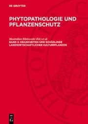 Cover von Krankheiten und Schädlinge landwirtschaftlicher Kulturpflanzen