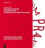 Cover von Materialistische Dialektik und Wissenschaftsentwicklung