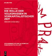 Cover von Die Rolle der Volksmassen in vorkapitalistischer Zeit