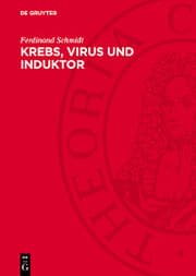 Cover von Krebs, Virus und Induktor