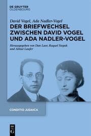 Cover von Der Briefwechsel zwischen David Vogel und Ada Nadler-Vogel