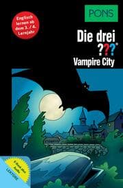 Cover von PONS Die drei ??? Fragezeichen Vampire City mit Audio