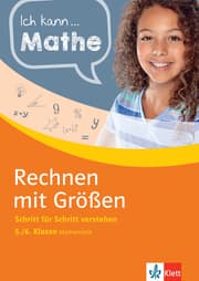 Cover von Klett Ich kann... Mathe - Rechnen mit Größen 5./6. Klasse