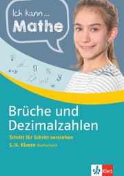 Cover von Klett Ich kann... Mathe - Brüche und Dezimalzahlen 5./6. Klasse
