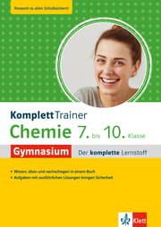 Cover von Klett KomplettTrainer Gymnasium Chemie 7. - 10. Klasse
