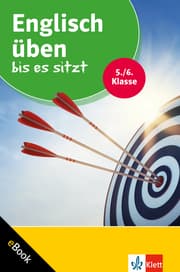 Cover von Klett Englisch üben bis es sitzt 5./6. Klasse