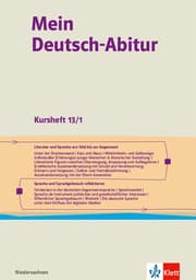 Cover von Mein Deutsch-Abitur. Ausgabe Niedersachsen