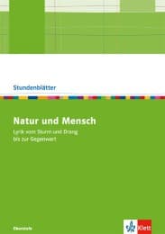 Cover von Natur und Mensch. Lyrik vom Sturm und Drang bis zur Gegenwart