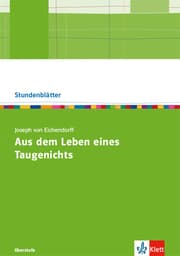 Cover von Joseph von Eichendorff: Aus dem Leben eines Taugenichts