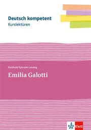 Cover von Kurslektüre Gotthold Ephraim Lessing: Emilia Galotti