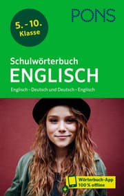 Cover von PONS Schulwörterbuch Englisch