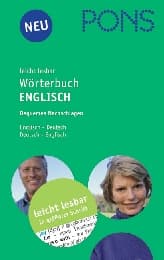 Cover von PONS Leicht lesbar Wörterbuch Englisch