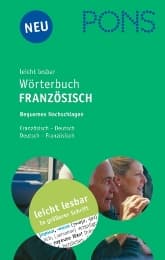 Cover von PONS Leicht lesbar Wörterbuch Französisch