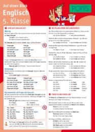 Cover von PONS Englisch: 5. Klasse auf einen Blick