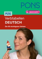 Cover von PONS Mini Verbtabellen Deutsch