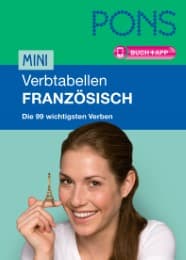 Cover von PONS Mini Verbtabellen Französisch