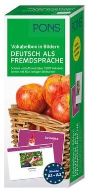 Cover von PONS Vokabelbox in Bildern Deutsch als Fremdsprache