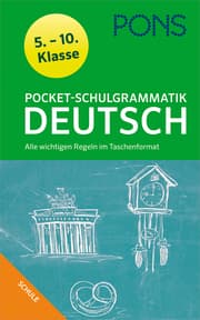 Cover von PONS Pocket-Schulgrammatik Deutsch