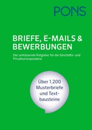 Cover von PONS Briefe, E-Mails & Bewerbungen