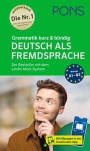 Cover von PONS Grammatik kurz & bündig Deutsch als Fremdsprache