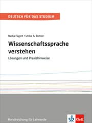 Cover von Wissenschaftssprache verstehen