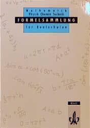 Cover von Formelsammlung für Realschulen, Mathematik, Physik, Chemie, Technik