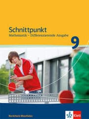 Cover von Schnittpunkt Mathematik 9. Differenzierende Ausgabe Nordrhein-Westfalen