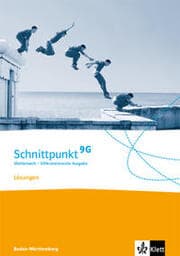 Cover von Schnittpunkt Mathematik 9G. Differenzierende Ausgabe Baden-Württemberg