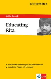 Cover von Klett Lektürehilfen Willy Russell, Educating Rita